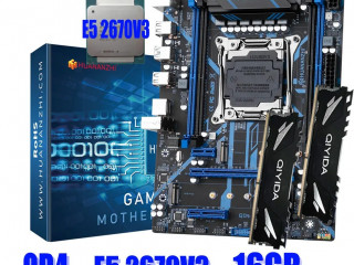 Комплект X99 Xeon E5-2670v3, 16GB DDR4, Huananzhi X99-QD4