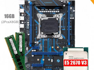 Комплект X99 Xeon E5-2670v3, 16GB DDR4, Huananzhi X99-QD4