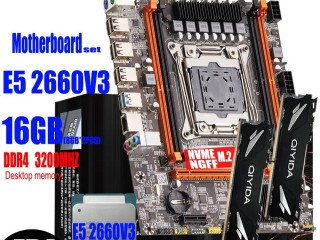 Комплект X99 Xeon E5-2660v3, 16GB DDR4, Qiyida X99H