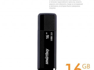 Флеш-накопитель USB 3.0/3.1 Smartbuy 16 GB Dock Black (SB16GBDK-K3)