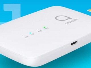 Модем Wi-Fi Alcatel Link Zone MW45V 3G/4G, внешний, белый