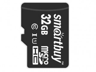 Micro SDHC карта памяти Smartbuy 32 GB Class 10 UHS-1 (без адаптера)