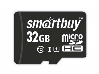 Micro SDHC карта памяти Smartbuy 32 GB Class 10 UHS-1 (без адаптера)