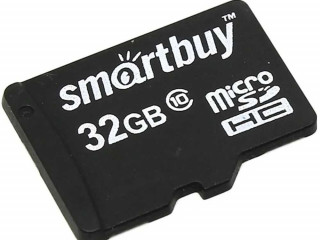 Micro SDHC карта памяти Smartbuy 32 GB Class 10 UHS-1 (без адаптера)
