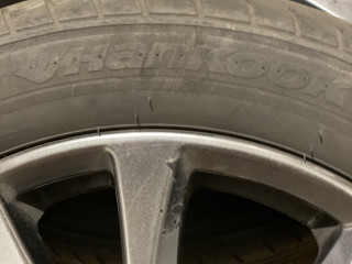 Продам летнюю резину Hankook с дисками 15R