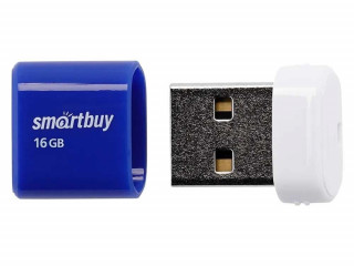 Флеш-накопитель USB 2.0 Smartbuy 16 GB LARA Blue/Red