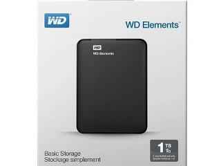 Внешний жесткий диск 1Tb WD Elements
