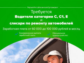 ИЩЕМ ВОДИТЕЛЯ (С,С1, Е)