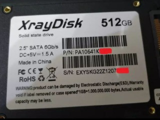 Жёсткий диск XrayDisk Sata3 Ssd 512 гб