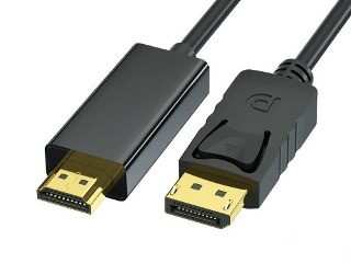 Кабель видео DisplayPort - HDMI 1.8m