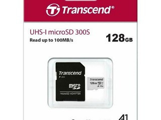 Карта памяти Micro SDXC 128GB Transcend 300S; Class 10