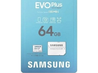 Карта памяти Micro SDXC 64GB Samsung EVO Plus