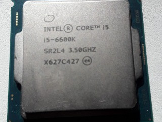 Процессор intel i5 6600k