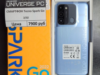 Смартфон tecno spark 7700р , телефон, магазин гарантия