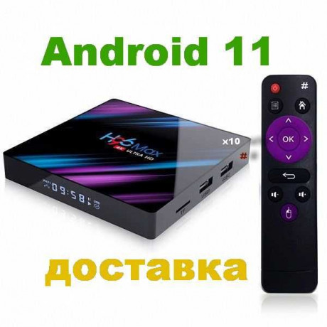 smart-tv-pristavka-h96-max-432-android-11-3700-dostavka-big-0