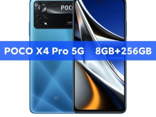 Poco X4 Pro 5G 8/256 синий, черный, стекло