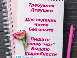 Работа для всех желающих, удаленно.