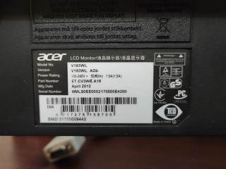 Монитор 19" Acer V193WL