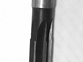 Развертка ручная 9Н9, ц/х, 9ХС, цилиндрическая, 124/52 мм, 2360-0132, ГОСТ 7722-77.